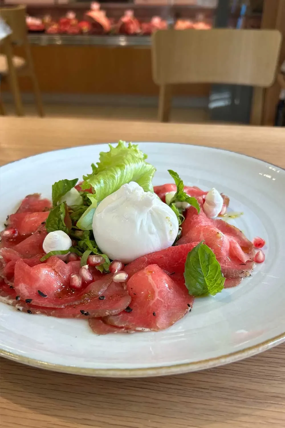 Burrata-carne
